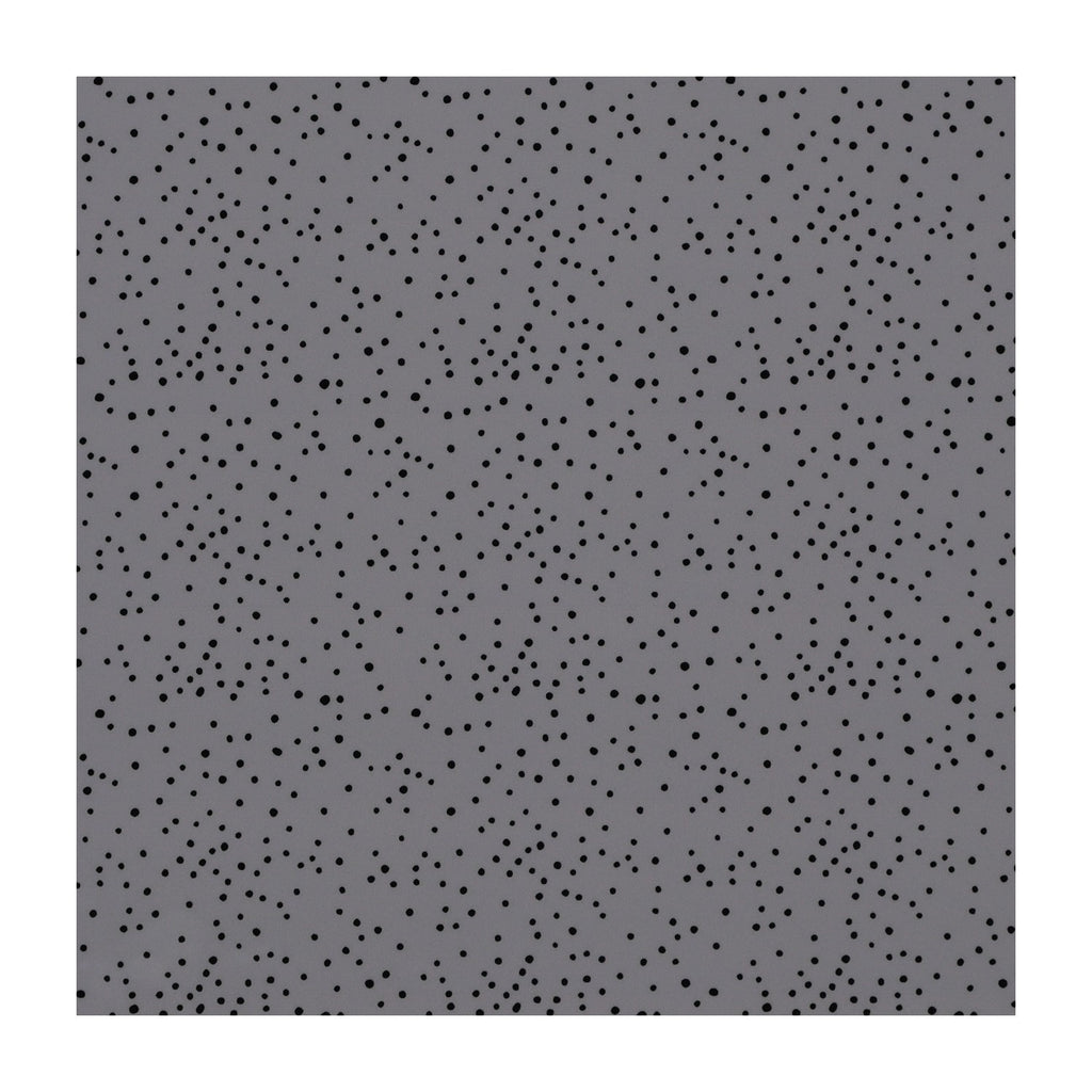 PatternPly® Full Coverage Soft Umber Black Dots sheet showing the pattern