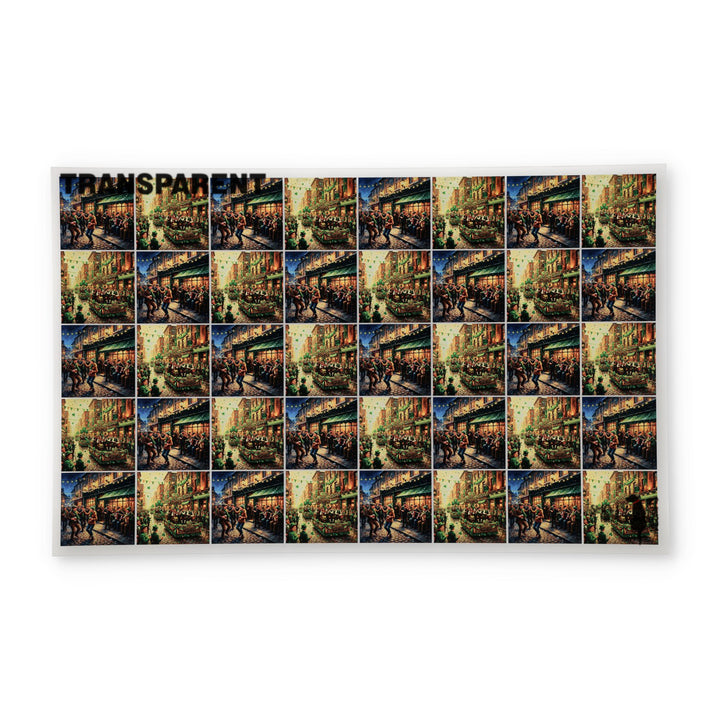 PatternPly® Transparent St Patricks Festivities Extra Small