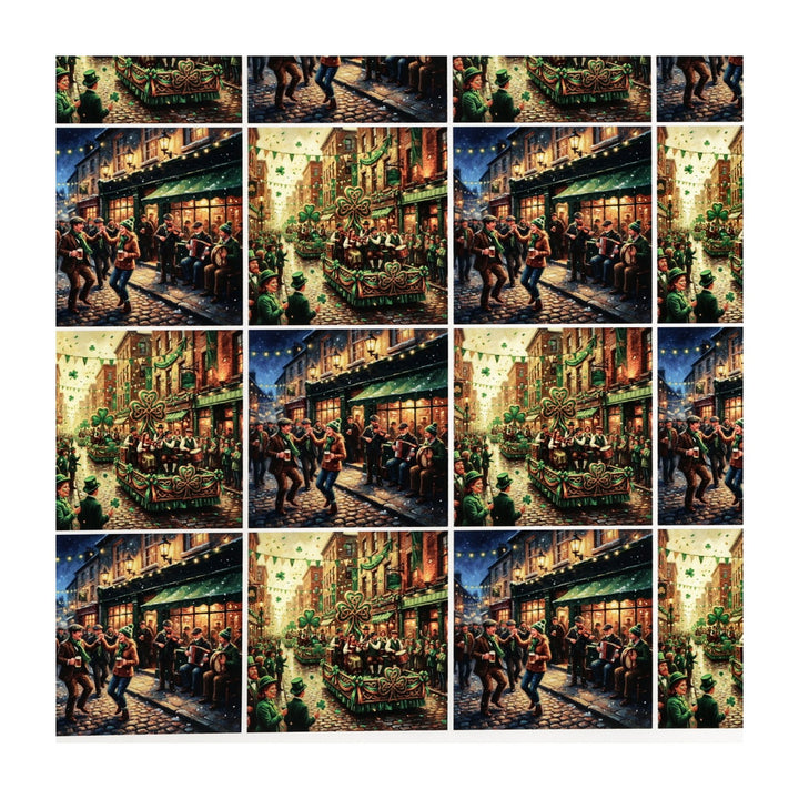 PatternPly® Transparent St Patricks Festivities Extra Small