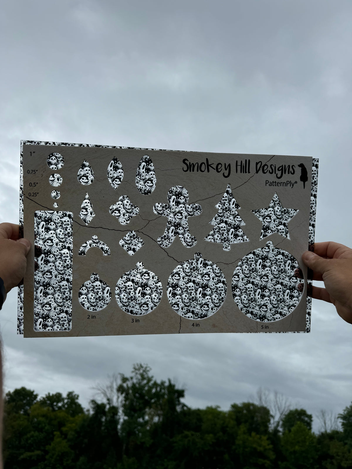 PatternPly® Transparent Wicked Ghouls product photo 2