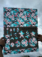 PatternPly® 19x24" Transparent Cherry Blossoms Stained Glass XL Scale product photo 2