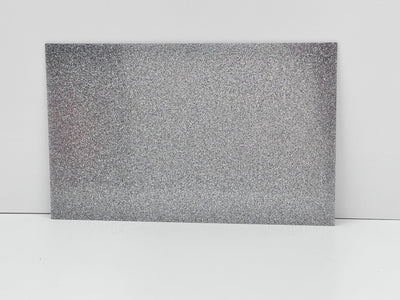 1/8" Silver Glitter Acrylic (per sheet)