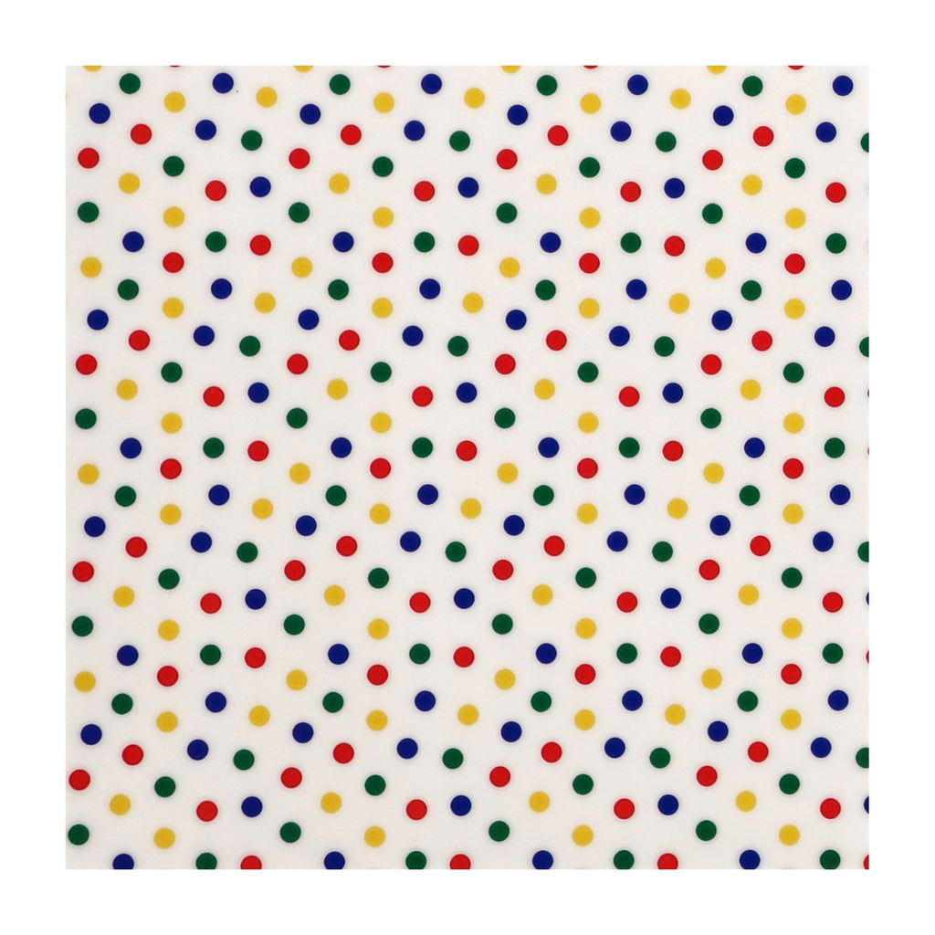 PatternPly® Full Coverage Birthday Dots sheet showing the pattern