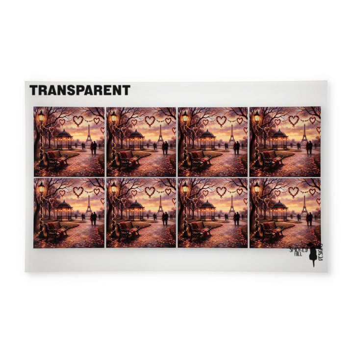PatternPly® Transparent Valentine In Paris Medium