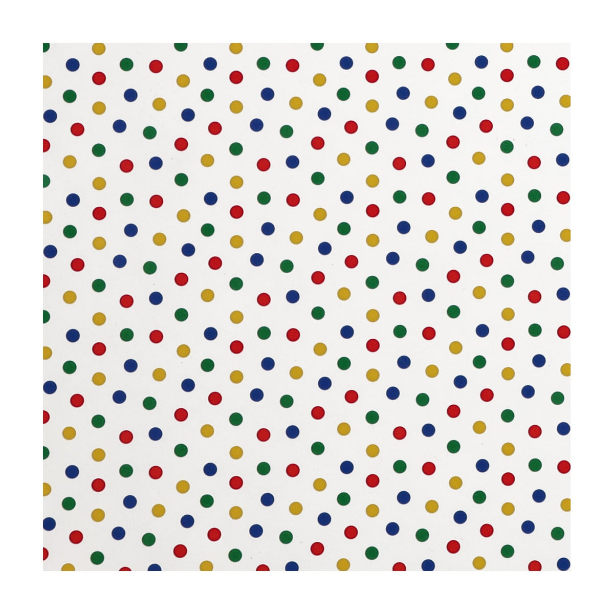 PatternPly® Scattered Birthday Dots sheet showing the pattern