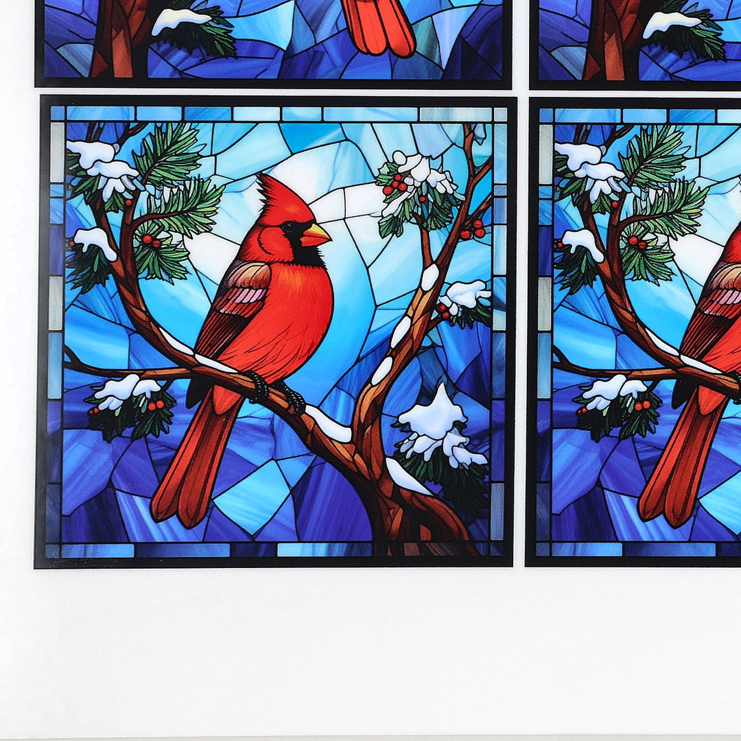 PatternPly® Full Coverage Christmas Cardinal Medium