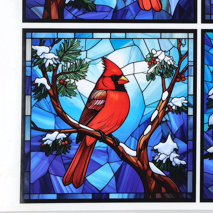 PatternPly® Full Coverage Christmas Cardinal Large