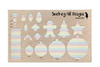 PatternPly® Scattered Horizontal Rainbow Stripes product photo 3