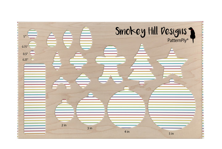 PatternPly® Scattered Horizontal Rainbow Stripes