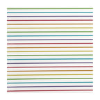 PatternPly® Scattered Horizontal Rainbow Stripes sheet showing the pattern