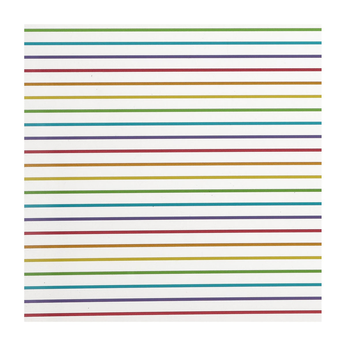 PatternPly® Scattered Horizontal Rainbow Stripes sheet showing the pattern