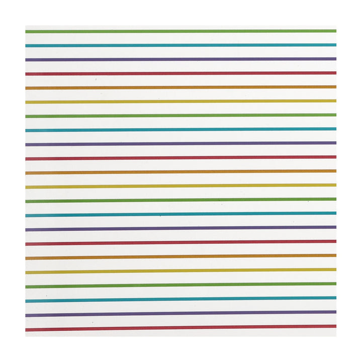 PatternPly® Scattered Horizontal Rainbow Stripes