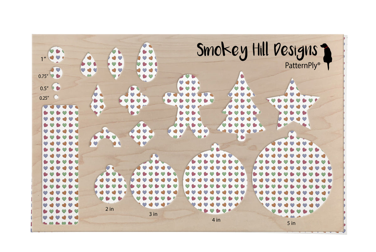 PatternPly® Scattered Wordless Candy Hearts product photo 3
