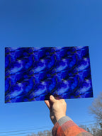 PatternPly® Transparent Abstract Galaxy Alcohol Ink LARGE sheet showing the pattern