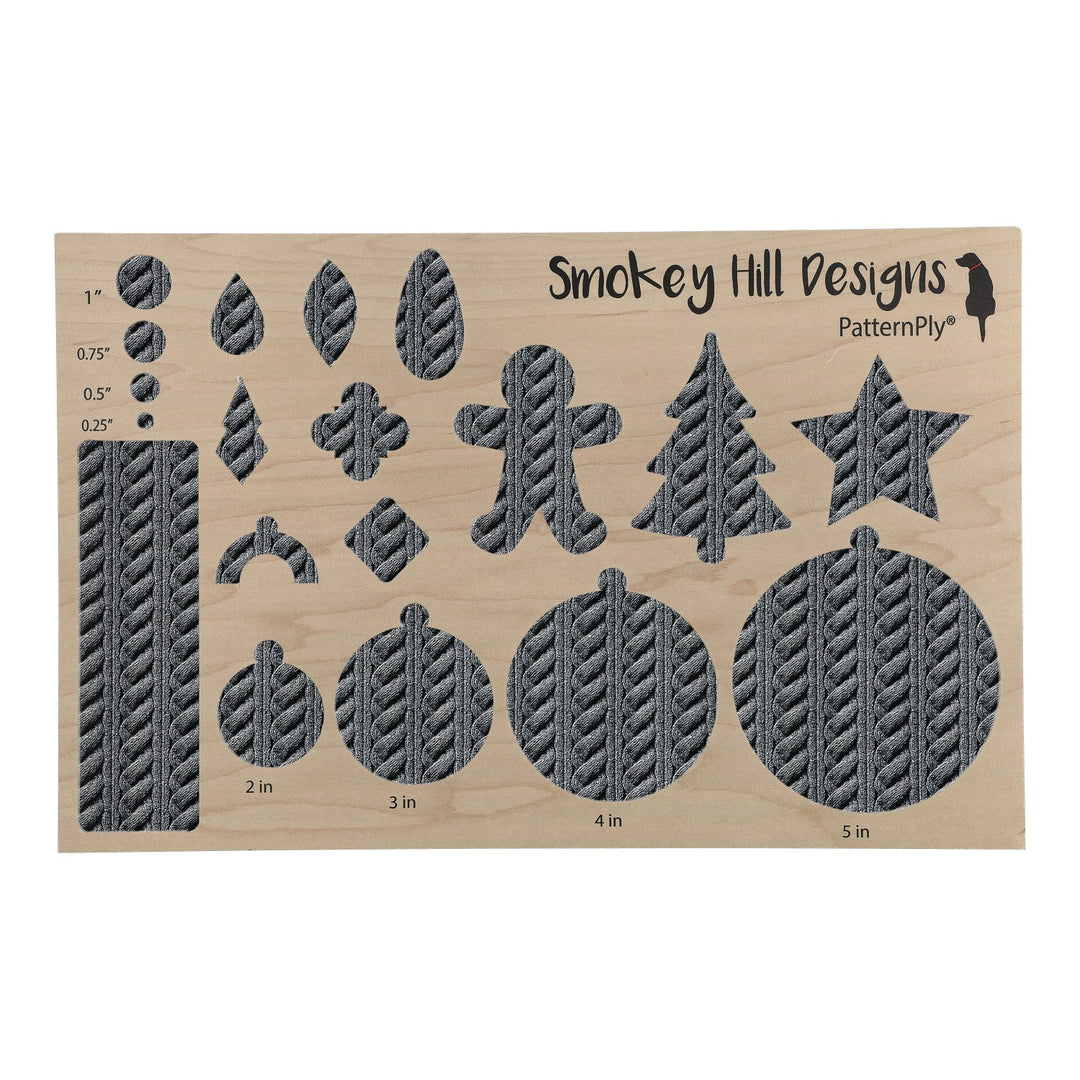 PatternPly® Transparent Cable Knit Gray