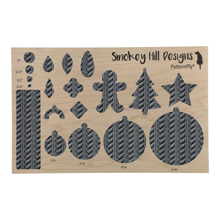 PatternPly® Transparent Cable Knit Gray