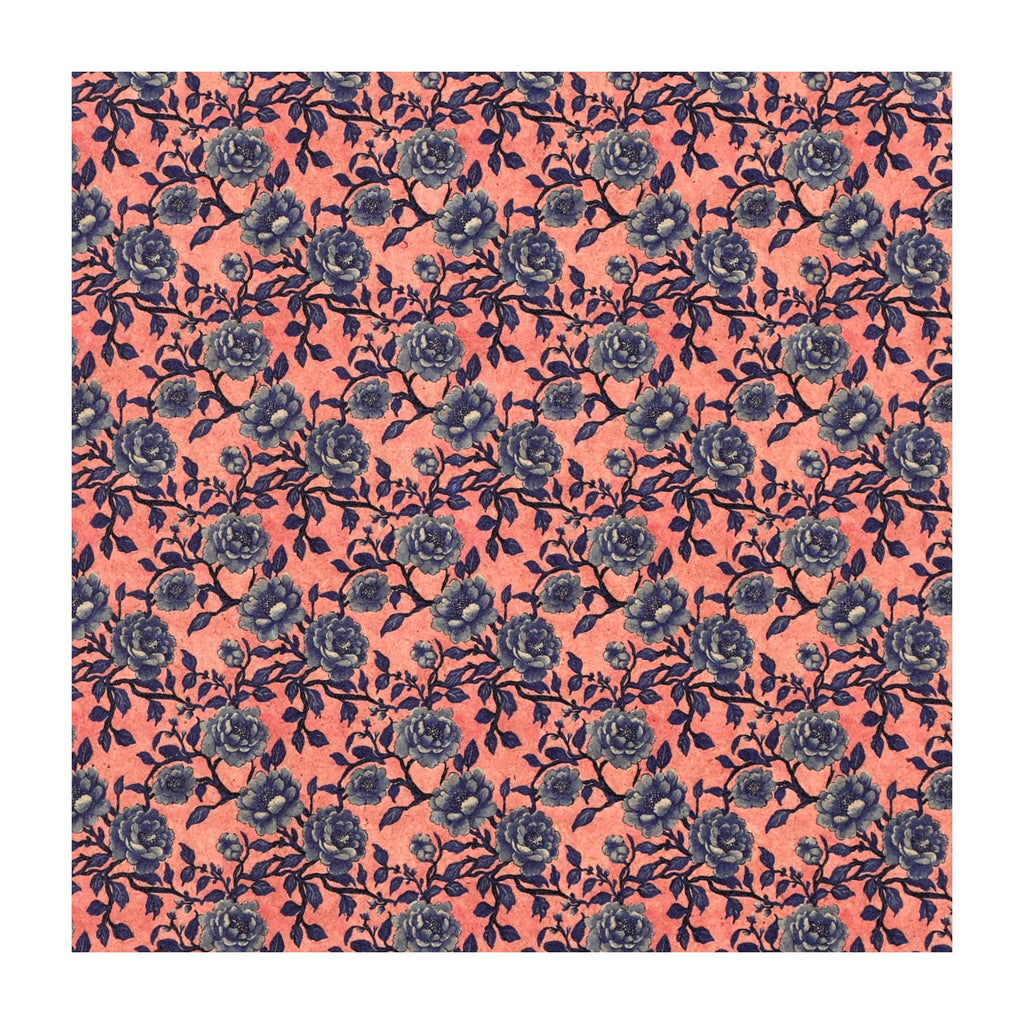 PatternPly® Naturals Pink and Blue Garden sheet showing the pattern