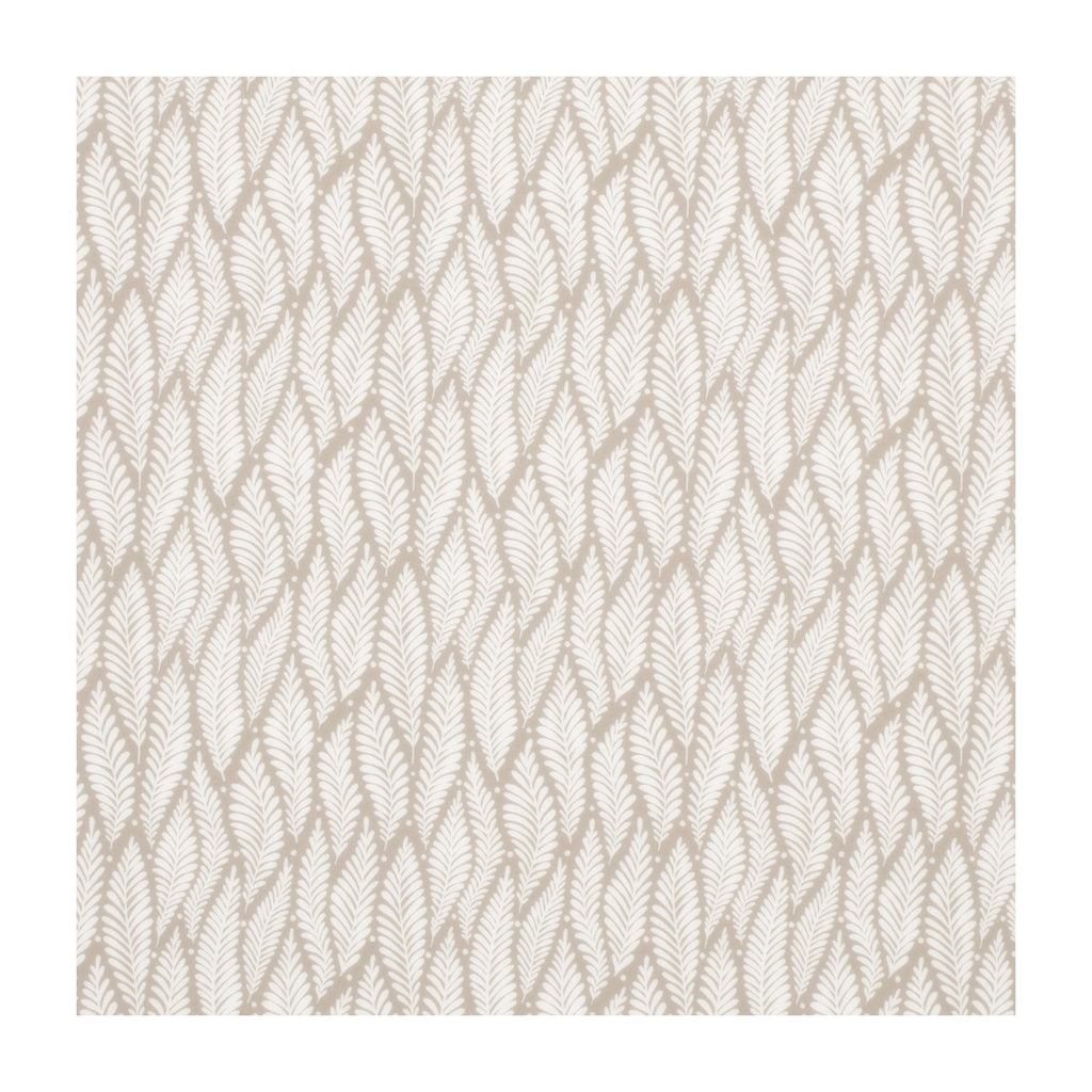 PatternPly® Full Coverage Calm Linen Drifting Ferns sheet showing the pattern