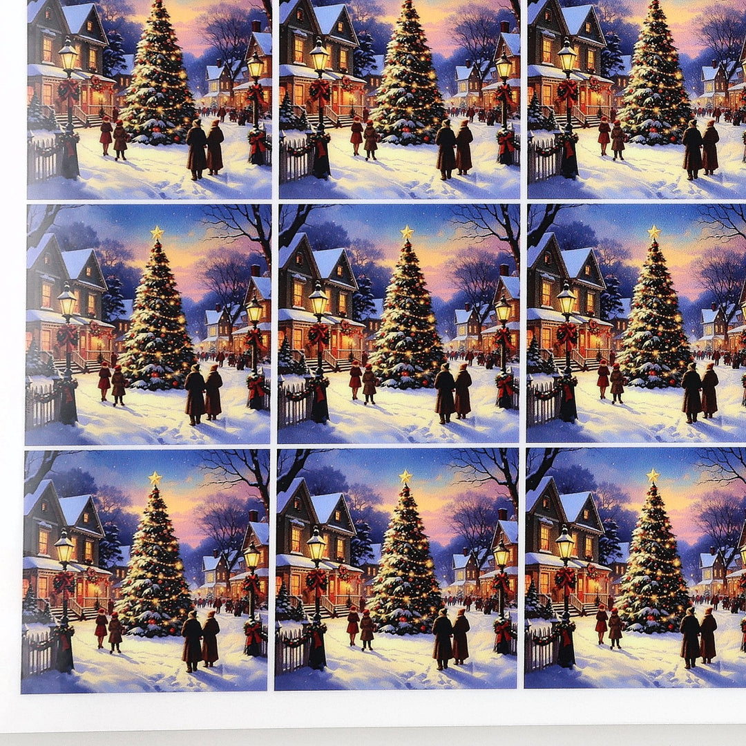 PatternPly® Full Coverage Americana Christmas Tree Extra Small