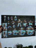 PatternPly® Transparent Rocky Lighthouse Stained Glass product photo 2