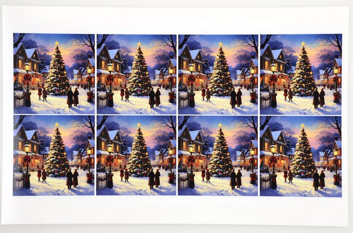 PatternPly® Full Coverage Americana Christmas Tree Medium