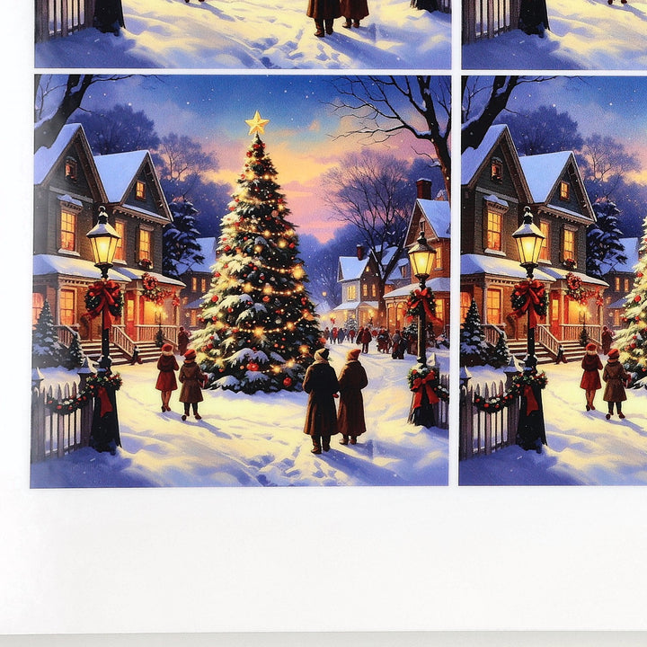 PatternPly® Full Coverage Americana Christmas Tree Medium