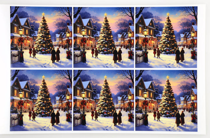 PatternPly® Full Coverage Americana Christmas Tree Large