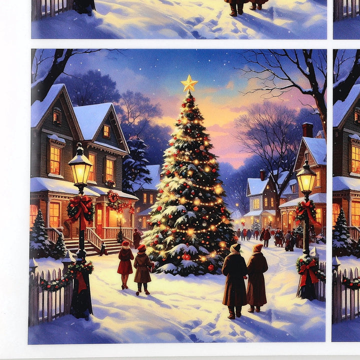 PatternPly® Full Coverage Americana Christmas Tree Large