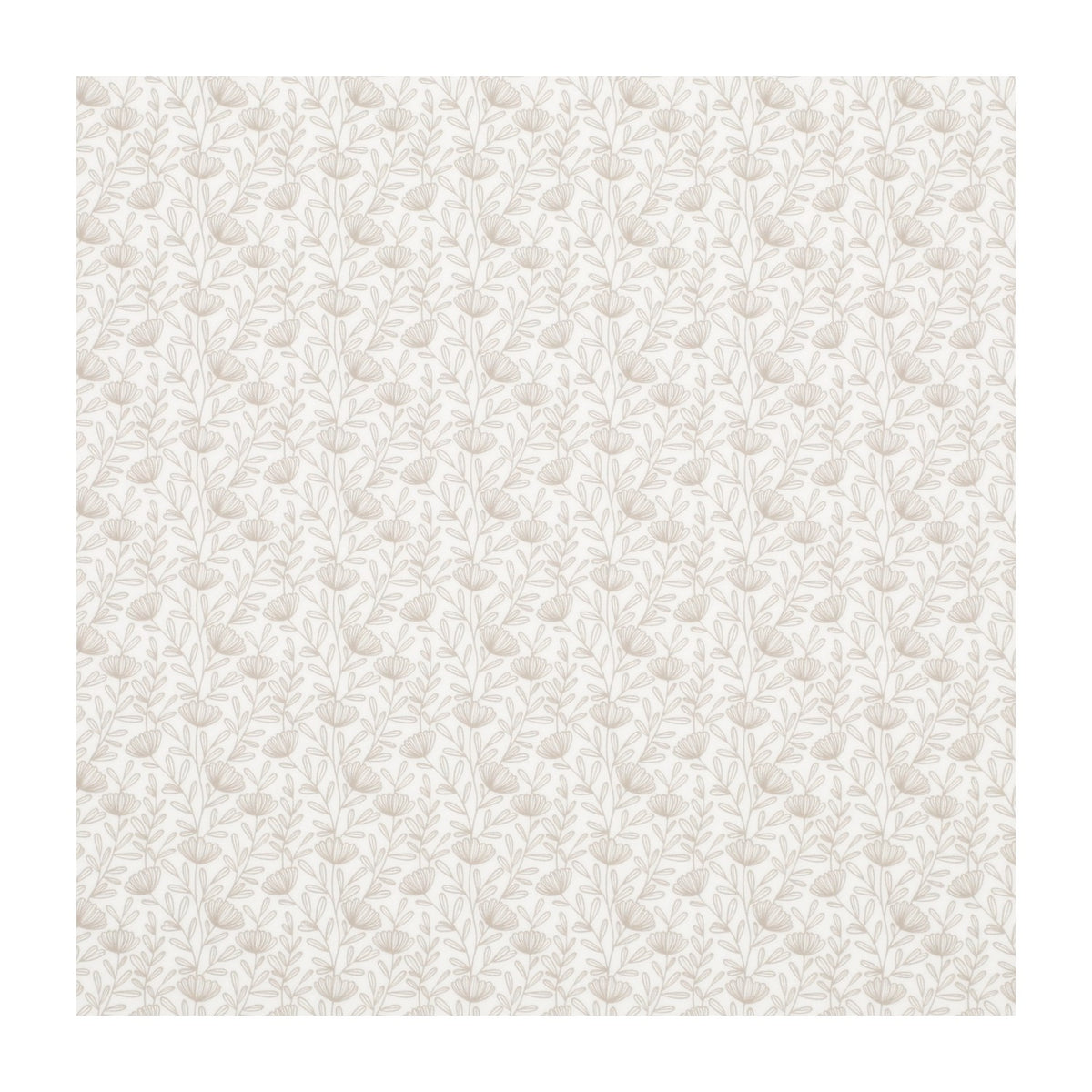 PatternPly® Full Coverage Calm Linen Dainty Garden sheet showing the pattern