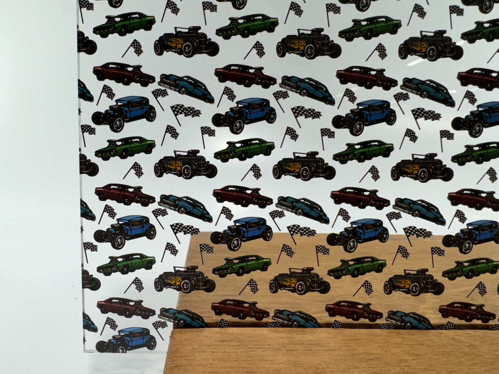 PatternPly® Scattered Hot Rods sheet showing the pattern
