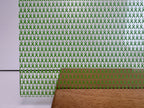 PatternPly® Scattered Mini Lime Green Ribbons sheet showing the pattern