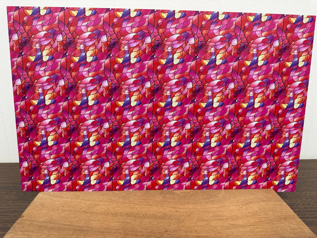 PatternPly® Full Coverage Sunset Colors Stained Glass product photo 2