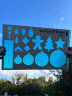 PatternPly® Transparent Micro Turquoise sheet showing the pattern