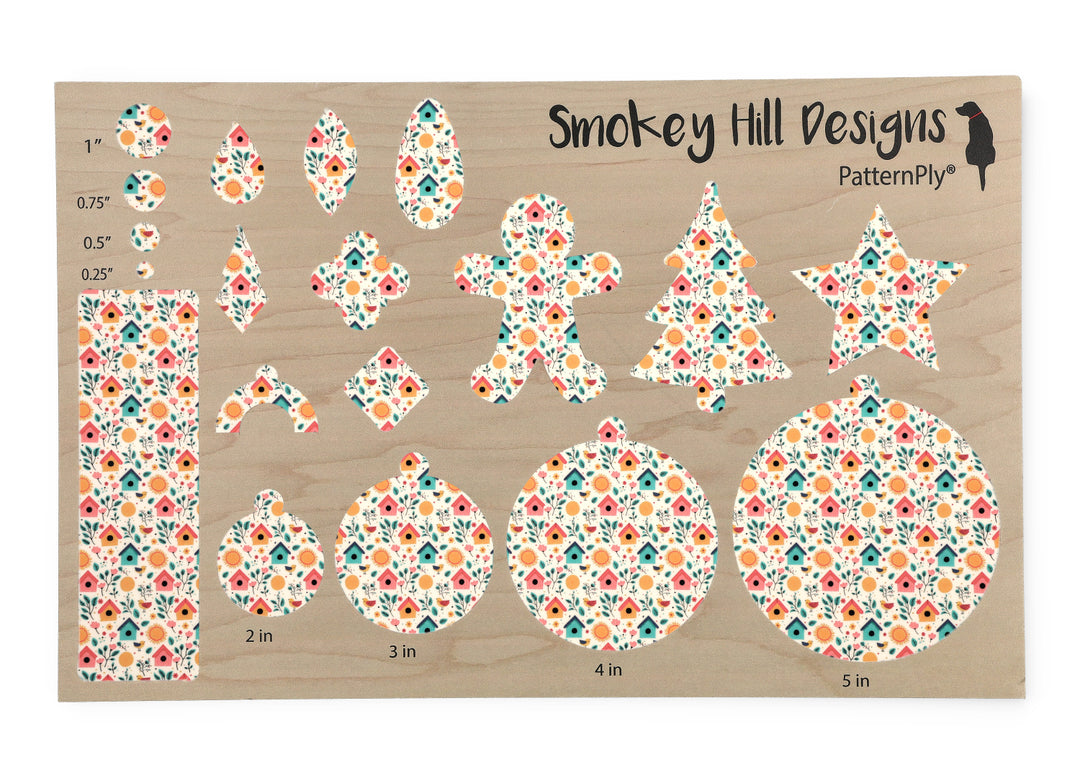 PatternPly® Full Coverage Sunny Birdhouses