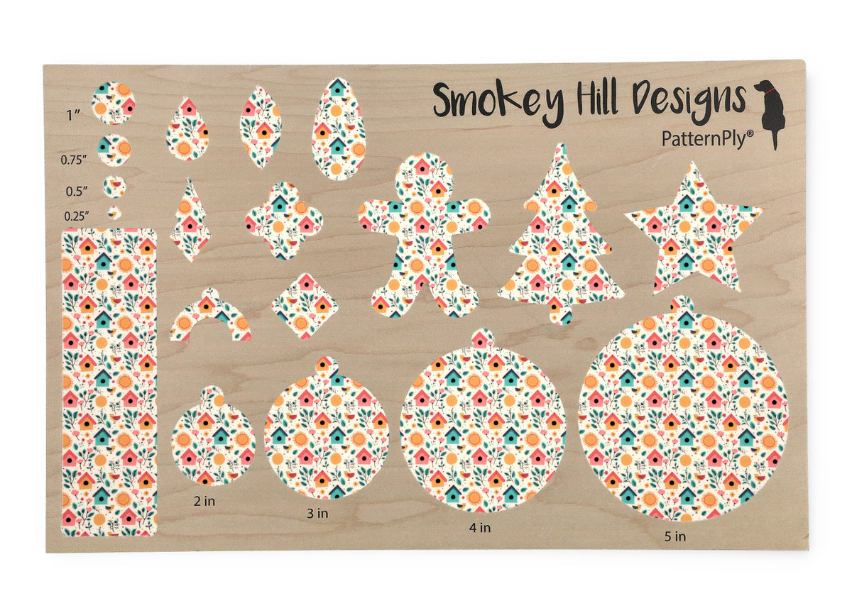 PatternPly® Full Coverage Sunny Birdhouses product photo 3