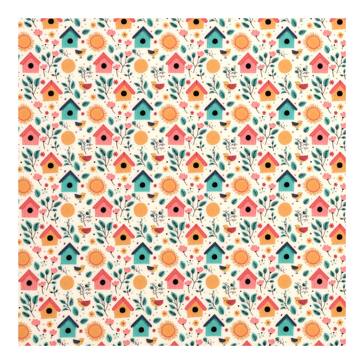 PatternPly® Full Coverage Sunny Birdhouses