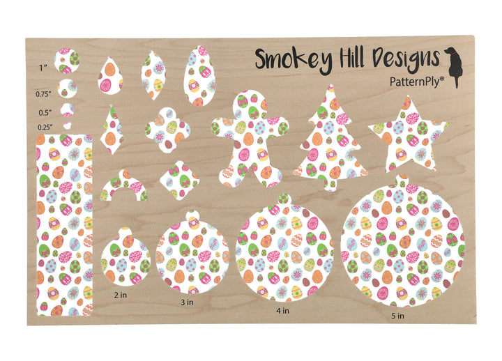 PatternPly® Scattered Painted Easter Eggs