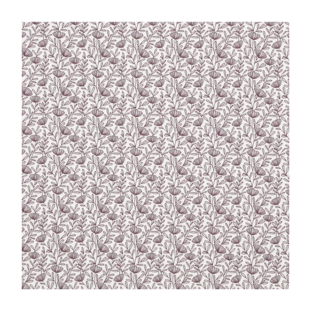 PatternPly® Full Coverage Hushed Mauve Dainty Garden sheet showing the pattern