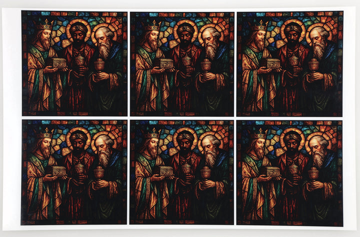 PatternPly® Full Coverage Three Wise Men Large