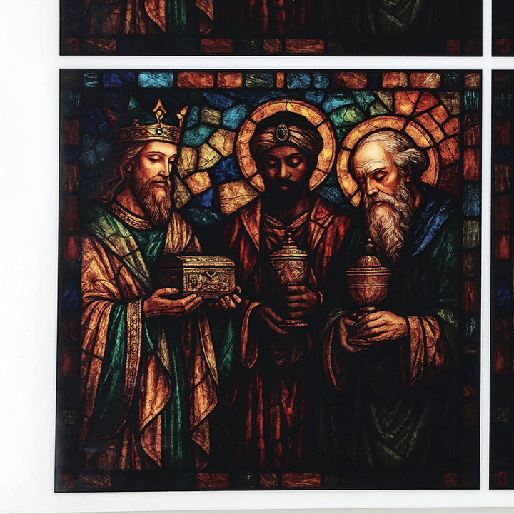 PatternPly® Full Coverage Three Wise Men Large