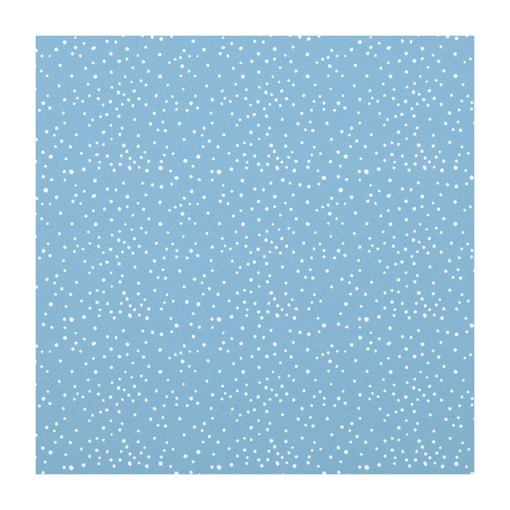 PatternPly® Full Coverage Blue Haze Dots sheet showing the pattern