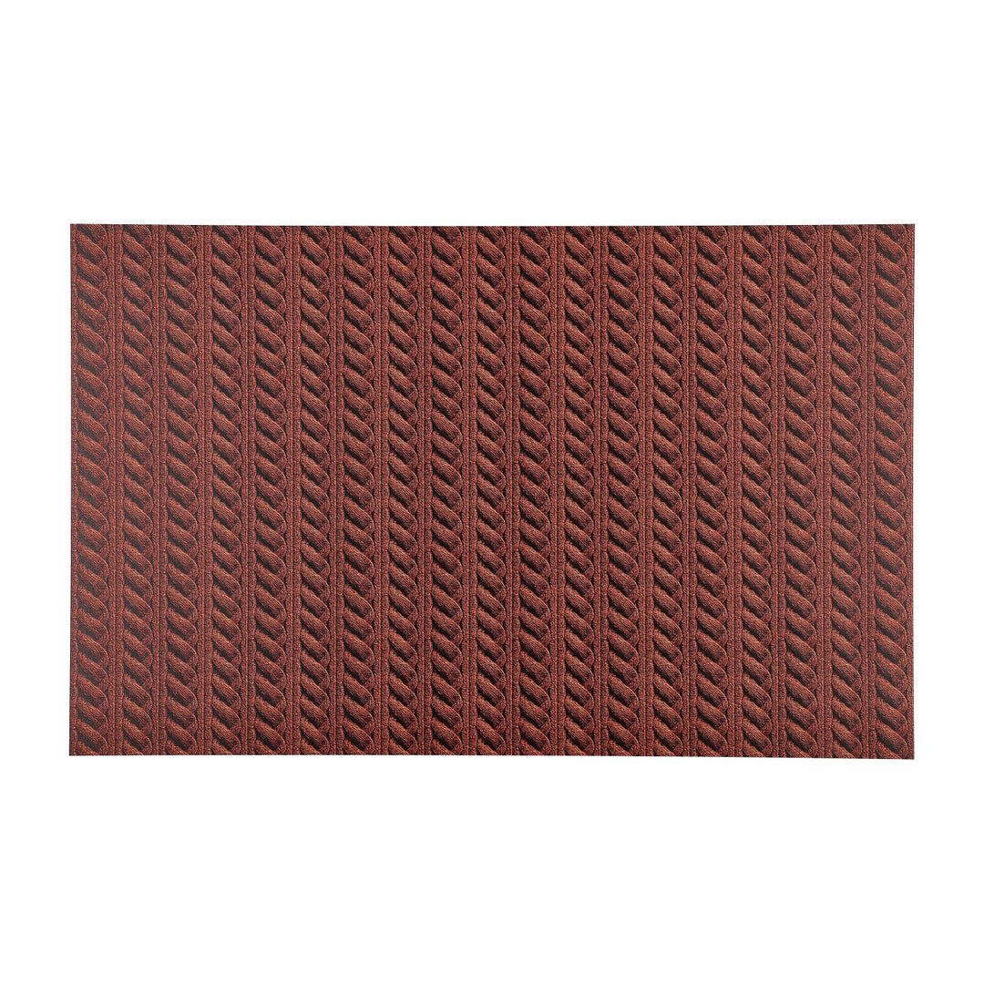 PatternPly® Full Coverage Cable Knit Orange