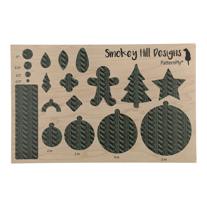 PatternPly® Full Coverage Cable Knit Olive