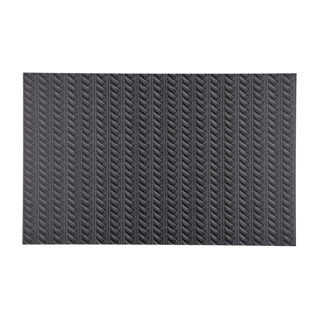 PatternPly® Full Coverage Cable Knit Gray product photo 2