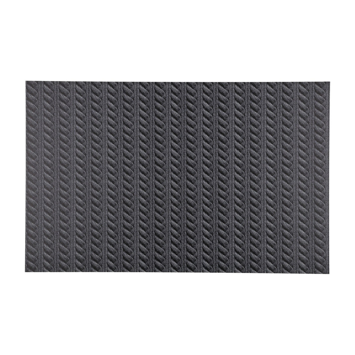 PatternPly® Full Coverage Cable Knit Gray product photo 2