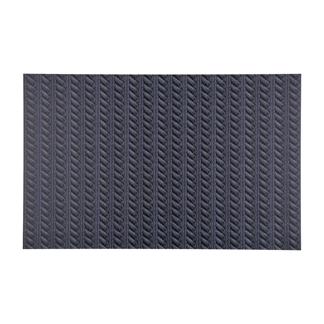 PatternPly® Full Coverage Cable Knit Slate