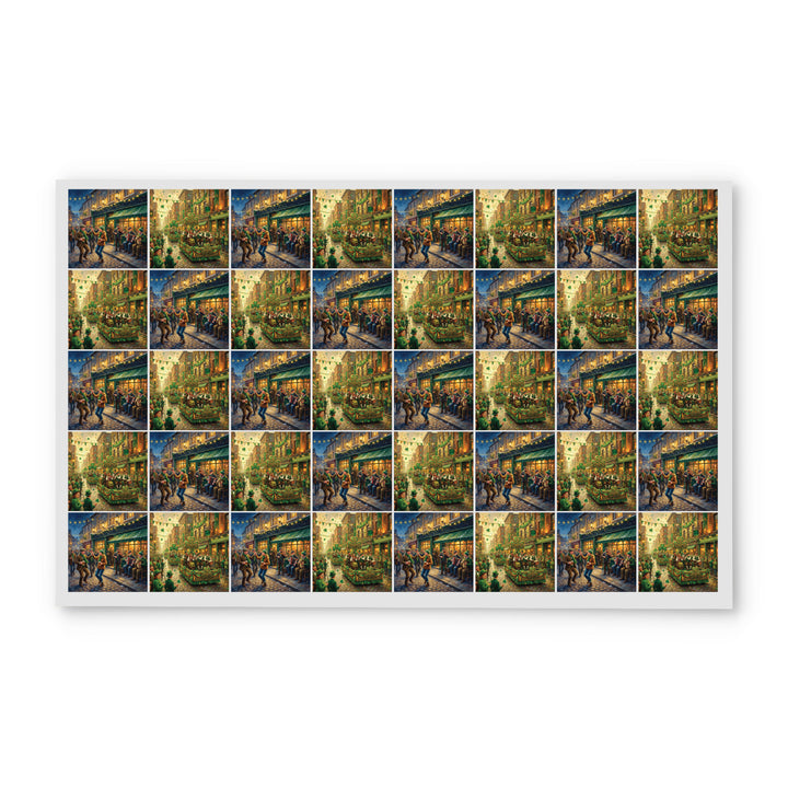 PatternPly® Full Coverage St Patricks Festivities Extra Small