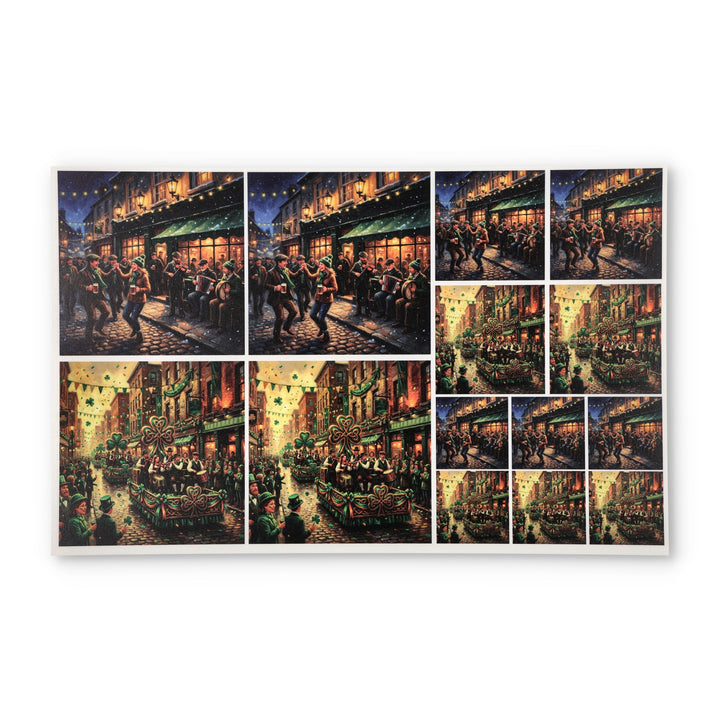 PatternPly® Full Coverage St Patricks Festivities 3 sizes