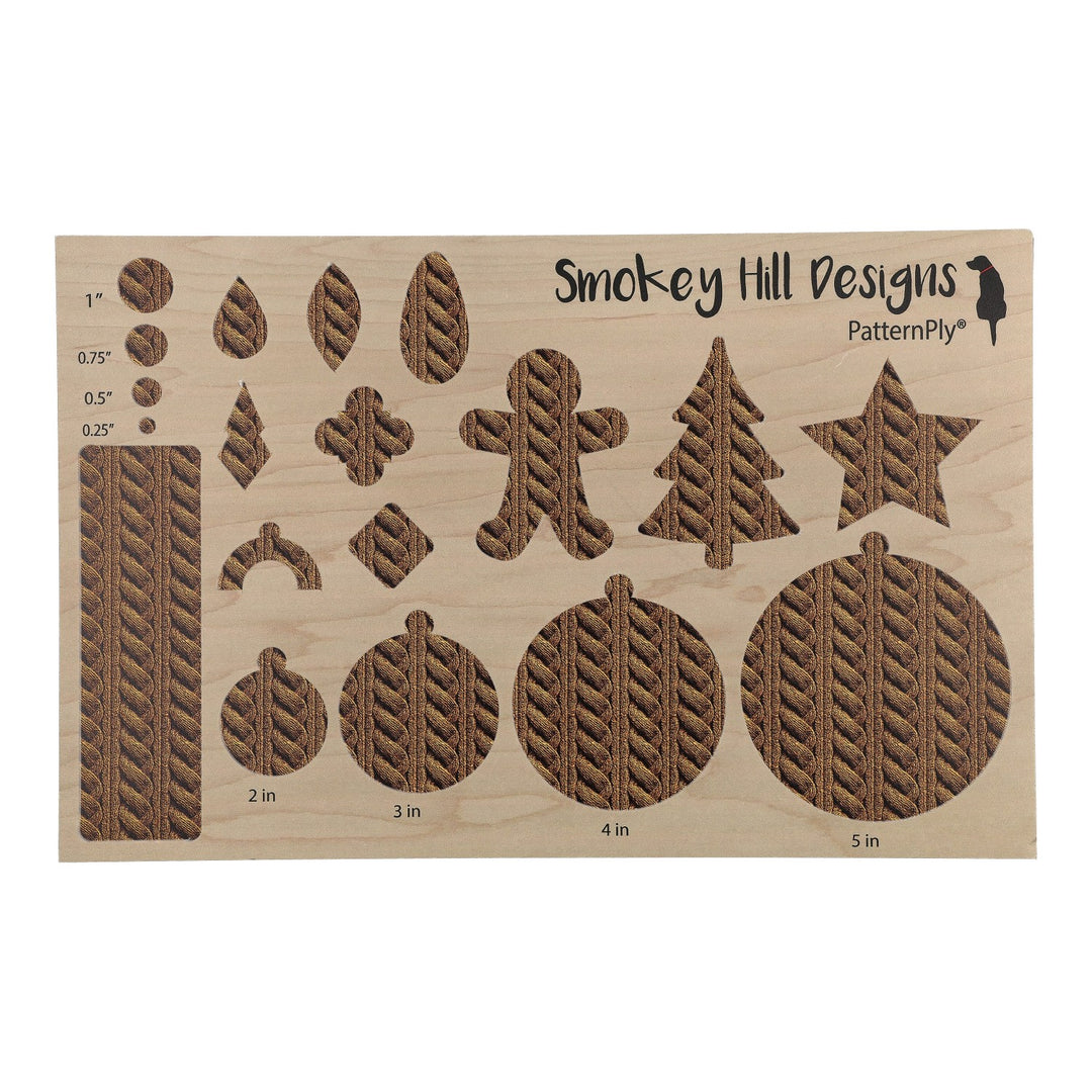 PatternPly® Full Coverage Cable Knit Yellow