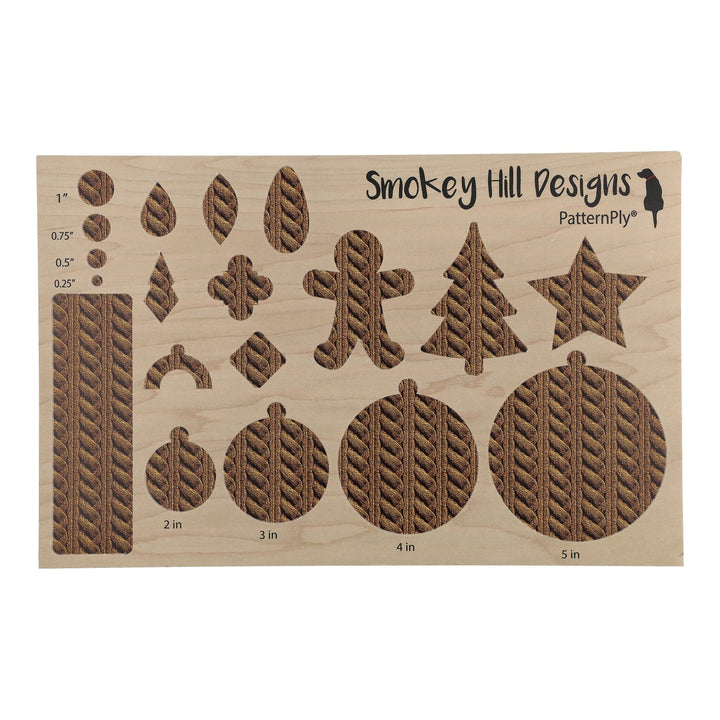 PatternPly® Full Coverage Cable Knit Yellow